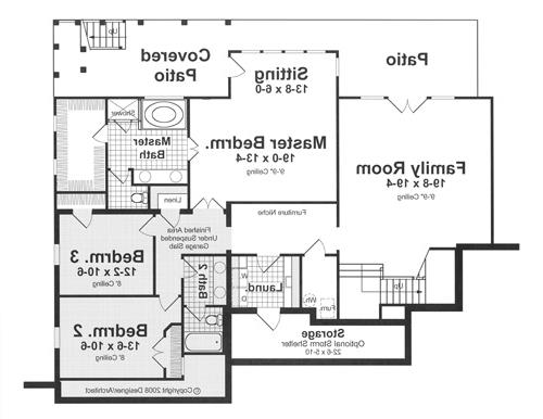 Lower Level image of ASHER House Plan